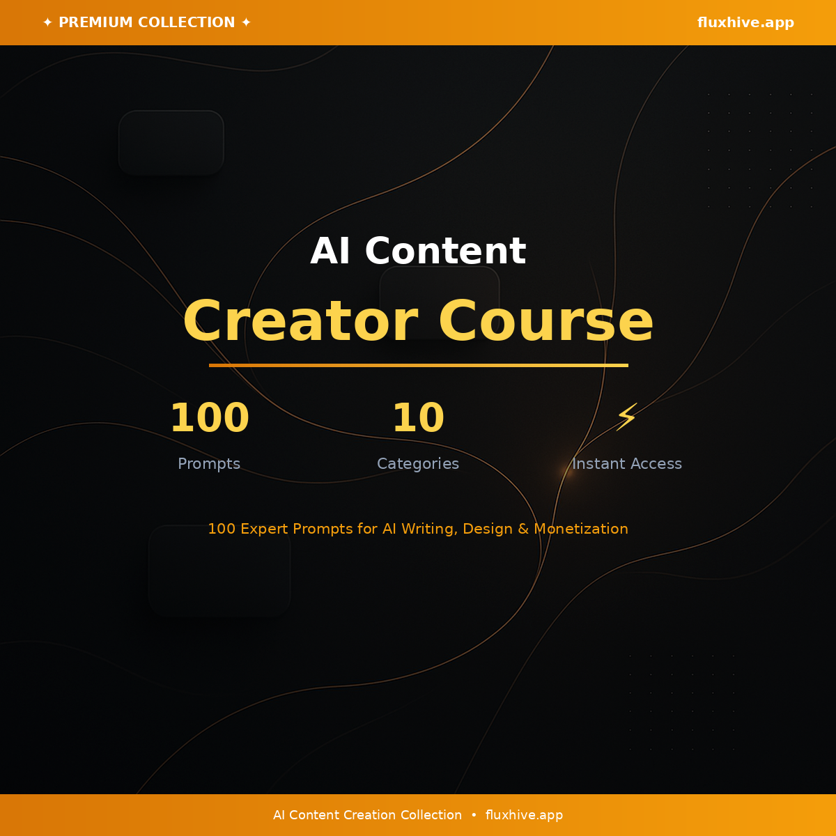 AI Content Creator Course - Cover Image