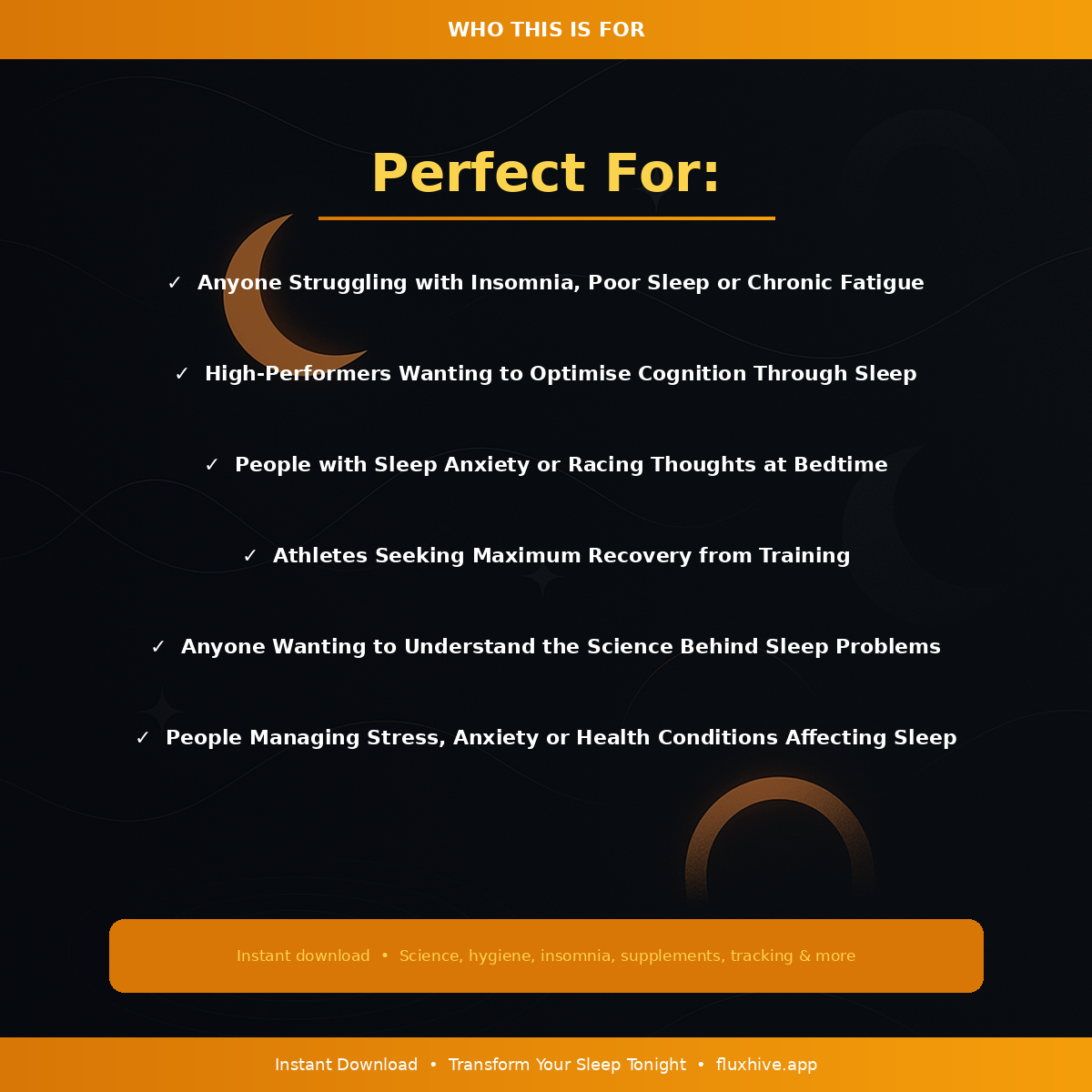 Sleep Optimization Guide